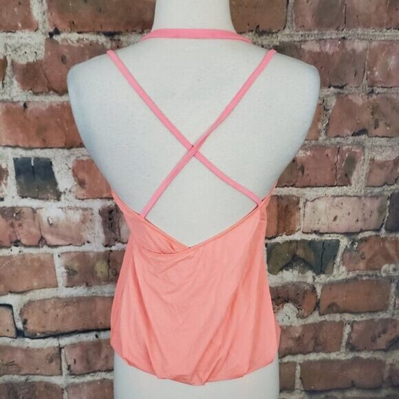 Lululemon Flow And Go Tank Top II Pop Orange 4 - Picture 3 of 8